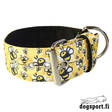 EL PERRO Solkipanta leveä honeybee 55 cm - Koiran tekstiilipannat - 3046 - 1