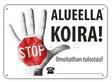 Varoituskyltti Stop - Varoituskyltit - 1066 - 1