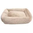 Brava Fluffy rauhoittava peti suorakulmio L beige - Koiran pedit ja alustat - 5496 - 1