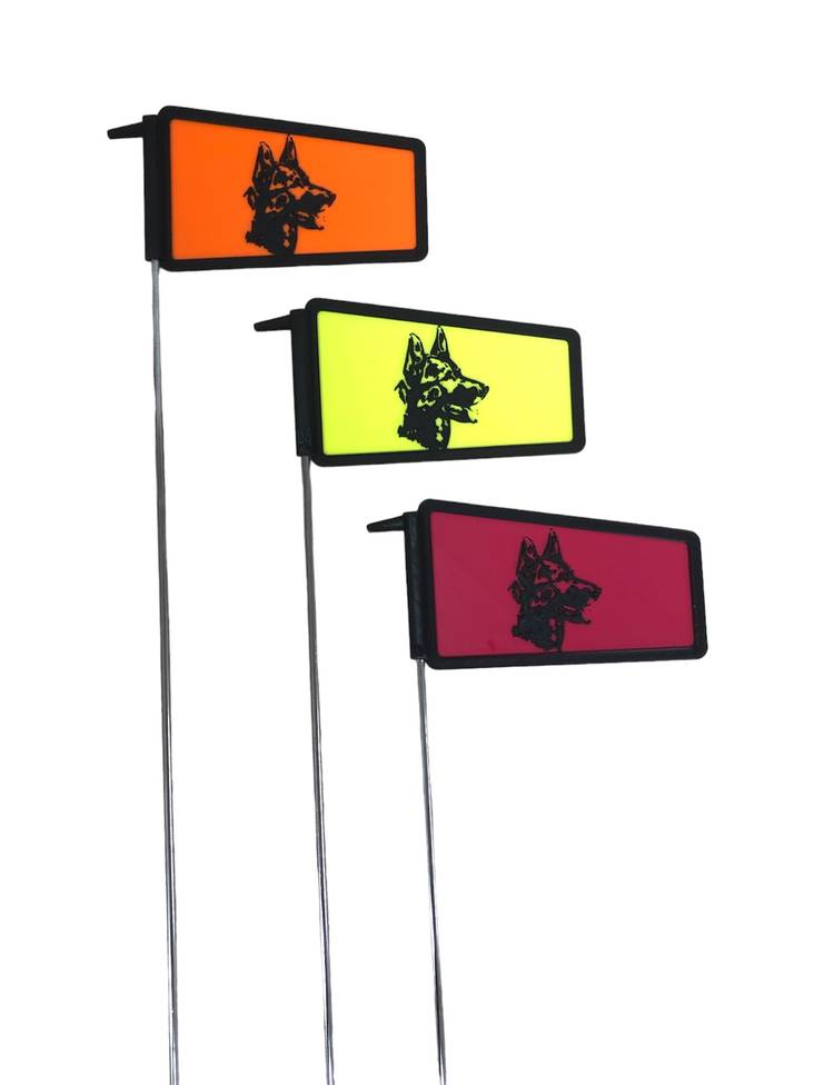 D&C Jälkipaalu muovi spk, neon keltainen - Jälkipaalut - 466 - 1