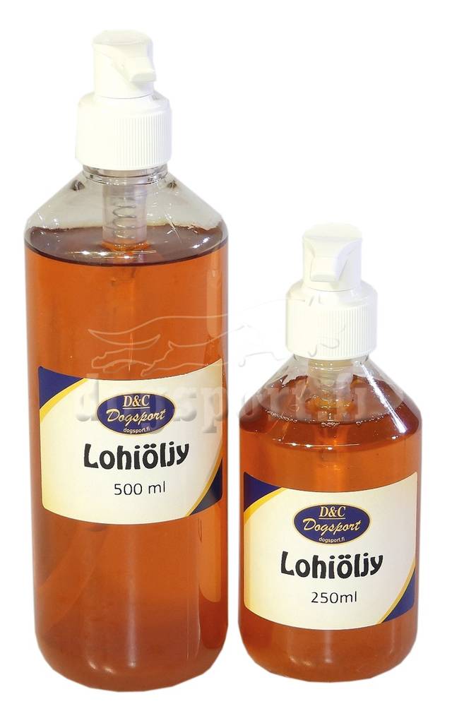 D&C Lohiöljy 250 ml - Ravintoöljyt koiralle - 146 - 1