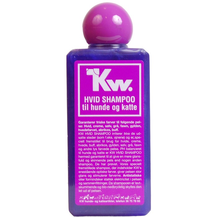 KW Valkoinen shampoo 200 ml - Koiran shampoot ja hoitotuotteet - 236 - 1