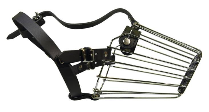 Klin Metallikoppa dobermanni - Metalliset kuonokopat koiralle - 96 - 1