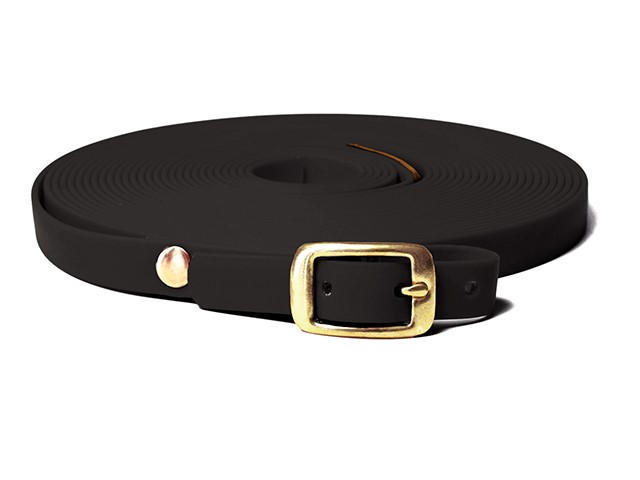 Mystique Biothane jälkiliina 10 m musta - Jälkiliinat - 1986 - 1