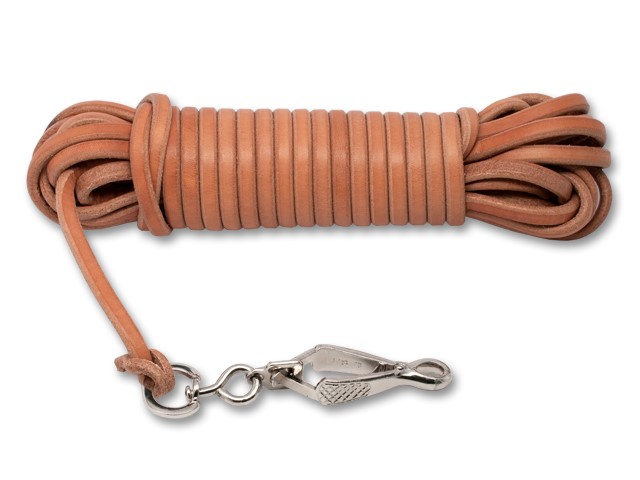 Mystique Nahkainen jälkiliina 10 m vaaleanruskea - Jälkiliinat - 4086 - 1