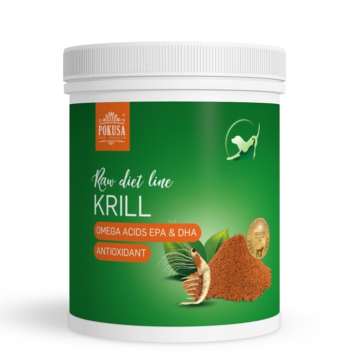 Pokusa RawDietLine Krill omega koirille 150 g - Muut lisäravinteet koiralle - 546 - 1