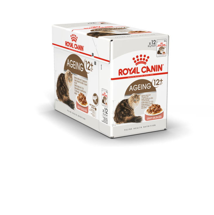 Royal Canin Ageing 12+ Gravy kissan märkäruoka 85 g - Royal Canin märkäruoat kissalle - 3316 - 1