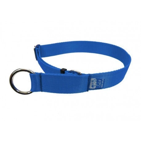 Sali Obro puolikiristävä panta 25 mm sininen koko M - Koiran tekstiilipannat - 4866 - 1