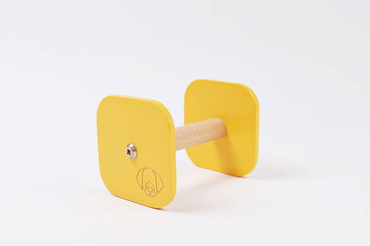 Wooddog noutokapula ohutlaippa keltainen S POISTUVA TUOTE - TOKO-noutokapulat - 1696 - 1