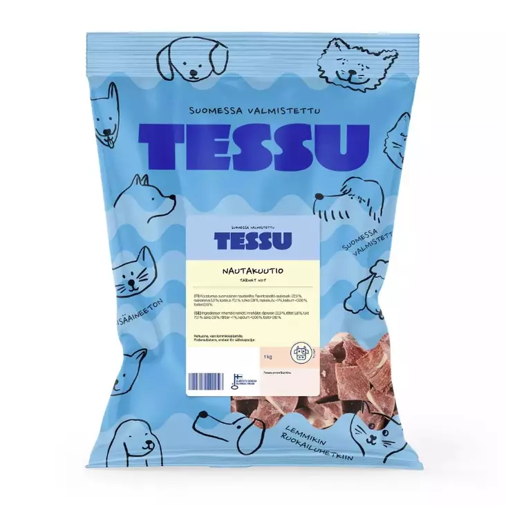 Tessu Nautakuutio 1 kg - Tessu - 5456 - 1