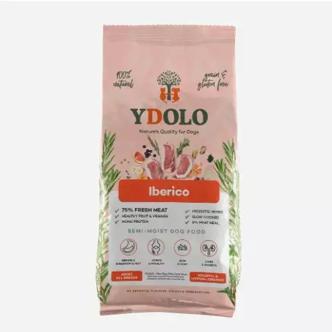 YDOLO Healthy & Pure Iberico puolikostea koiranruoka 2,5 kg - Koulutusherkut - 6246 - 1
