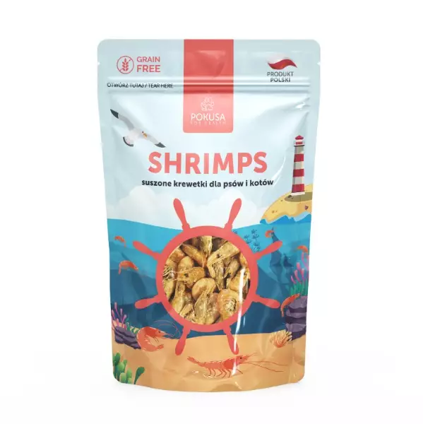 Pokusa Kuivatut katkaravut 40 g - Kuivatut herkut - 5986 - 1