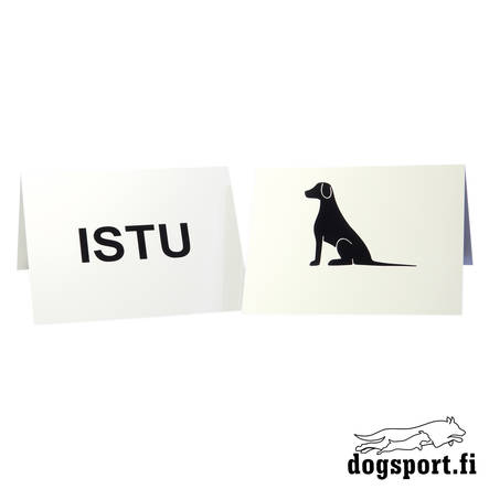 Asento kyltti, istu - TOKO - 5037 - 1