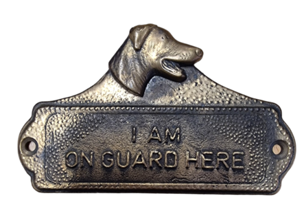 Messinkikyltti Doberman pieni - Lahjatavarat - 4587 - 1