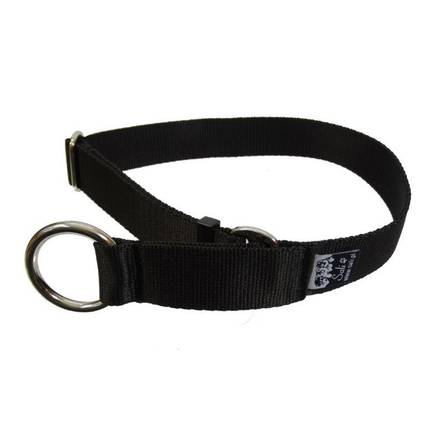 Sali Obro puolikiristävä panta 30 mm musta koko M - Koiran tekstiilipannat - 1247 - 1