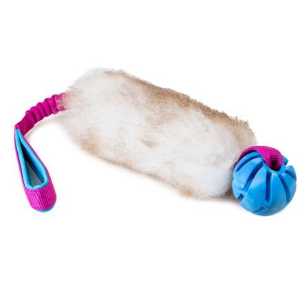 D&C Lampaankarva joustolla ja pallolla S - Karvalelut - 3847 - 1