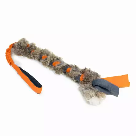 D&C Fleeceköysi kaninkarvalla ja joustokahvalla - Karvalelut - 6107 - 1