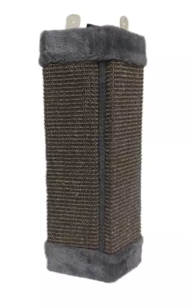 Dogman Raapimalauta kulmaan harmaa 51 cm - Kiipeily- ja raapimapuut - 6137 - 1