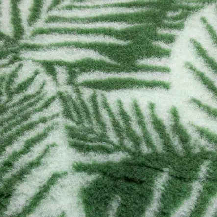 Foxy Fur karva-alusta vihreät lehdet 75 x 100 cm - Koiran pedit ja alustat - 2797 - 2