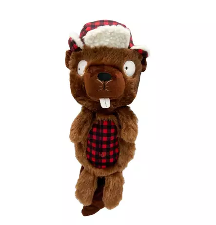 Lulubelles Power Plush Holiday Flapjacks Ralphie Beaver koiran pehmolelu - Koiran pehmolelut - 5417 - 1