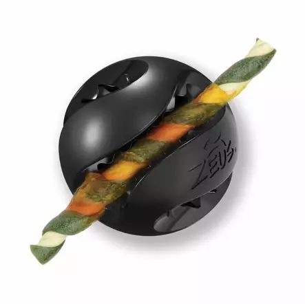 Zeus Chewchasers Treat Ball 7,5 cm koiran aktivointilelu - Koiran kumi- ja lateksilelut - 5617 - 2