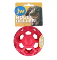 JW Hol-ee Roller S punainen - Koiran kumi- ja lateksilelut - 267 - 2