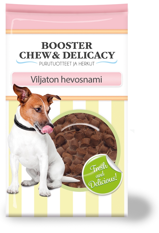 Booster Delicacy viljaton hevosnami 200 g - Koulutusherkut - 2047 - 1