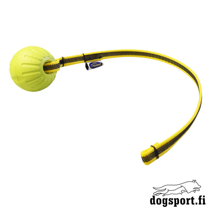 D&C Foam pallo gripillä keltainen pieni - Narupallot ja pallot - 1587 - 1