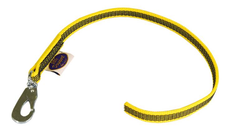 D&C Tottispätkä lite messinkilukolla keltainen - Supergrip Lite liinat - 57 - 1