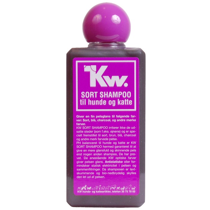 KW Musta shampoo 200 ml - Koiran shampoot ja hoitotuotteet - 237 - 1