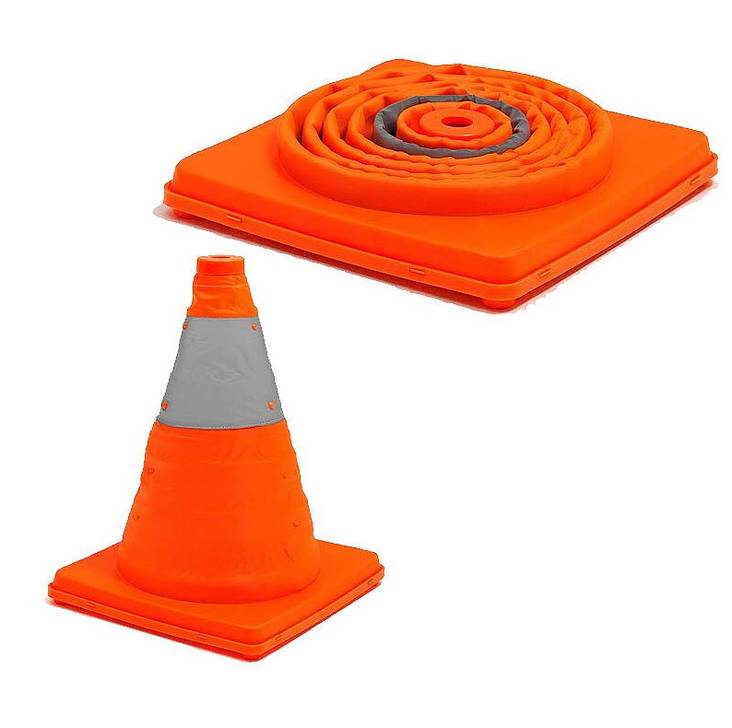 Kokoontaitettava merkkikartio 40 cm - Merkkikartiot - 3907 - 1