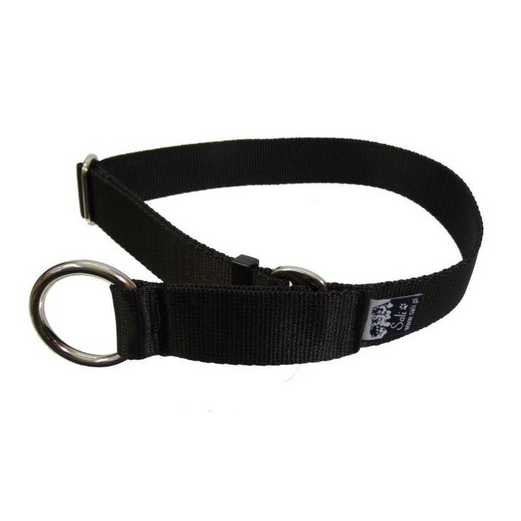 Sali Obro puolikiristävä panta 30 mm musta koko M - Koiran tekstiilipannat - 1247 - 1