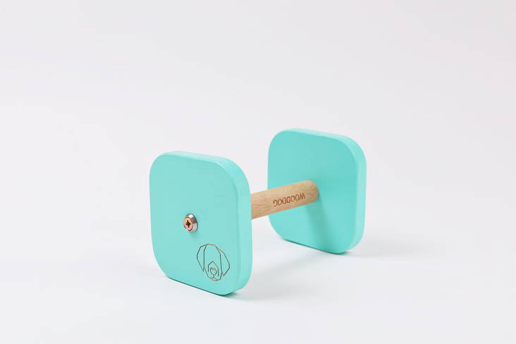 Wooddog noutokapula paksu laippa minttu S POISTUVA TUOTE - TOKO-noutokapulat - 1687 - 1