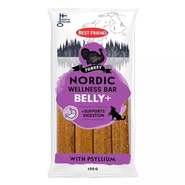 Best Friend Nordic Wellness Bar Belly+ 100 g - Muut puruluut - 2347 - 1