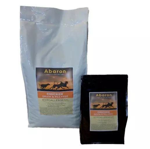 Abaron Chicken Grain & Pea Free - Hypoallergenic 2,5kg PÄIVÄYS LÄHESTYY - Abaron kuivaruoat koiralle - 2557 - 1