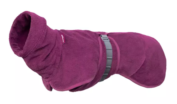 BathPomppa koiran kylpytakki luumu 25-28 cm - Koiran takit - 2587 - 1