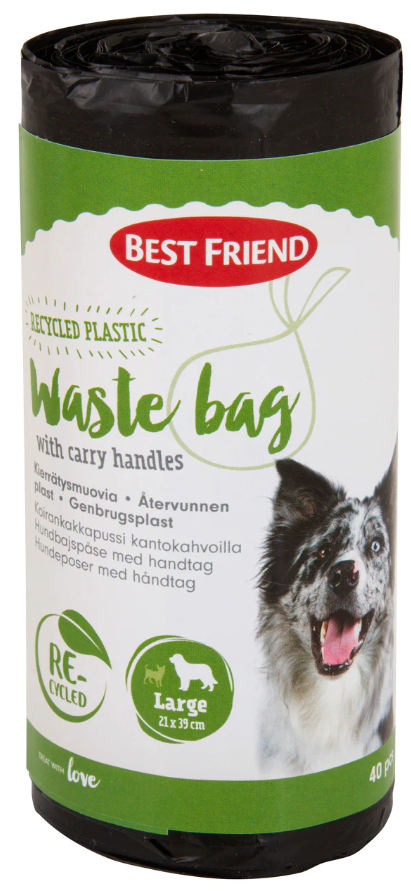 Best Friend Waste bag kakkapussi large 1 rulla - Kakkapussit & kotelot - 4777 - 1
