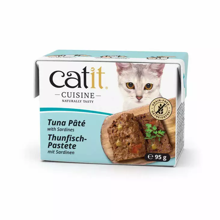 Catit Cuisine tonnikala paté & sardiini viljaton kissan märkäruoka 95 g - Catit märkäruuat kissoille - 5837 - 1