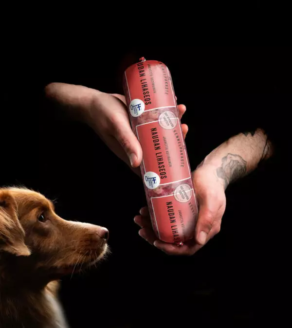 Kennelpakaste Jauhettu naudan lihaseos 800g - Kennel-Pakaste - 1477 - 2