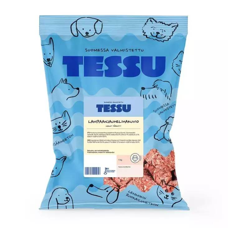 Tessu Lampaanjauhelihakuvio 1 kg - Tessu - 3217 - 1