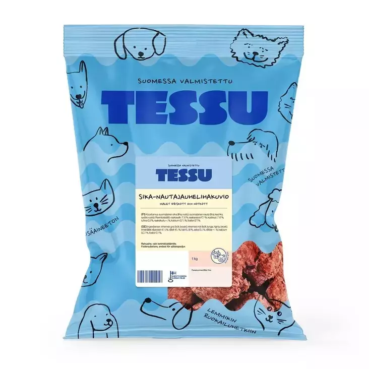 Tessu Sika-nautajauhelihakuvio 1 kg - Tessu - 1487 - 1