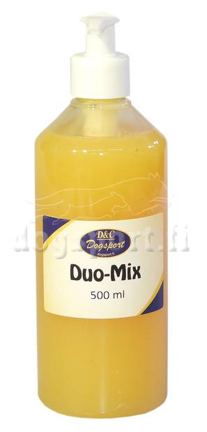 D&C Duo-Mix lohiöljy & lampaanrasva ihon ja turkin hyvinvointiin koirille 500 ml - Ravintoöljyt koiralle - 148 - 1