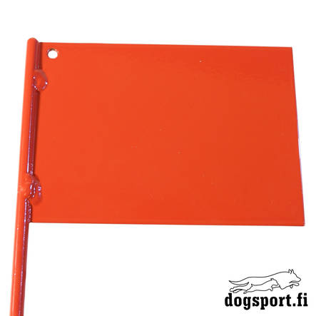 D&C Jälkipaalu neliö vaaka punainen - Jälkipaalut - 2038 - 2