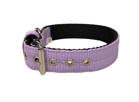 EL PERRO Solkipanta kapea vaaleanliila 45 cm - Koiran tekstiilipannat - 4798 - 1