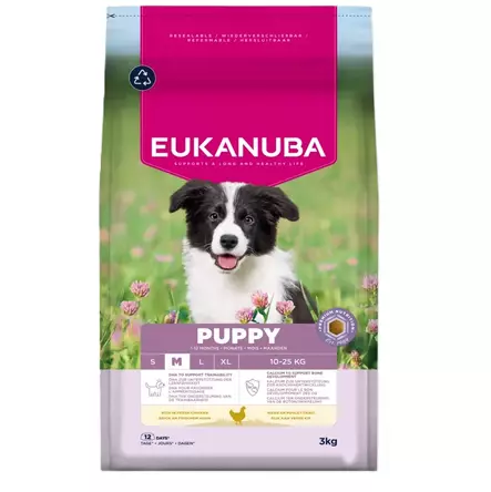 Eukanuba Puppy Medium Breed 3 kg - Eukanuba kuivaruoat koiralle - 6198 - 1