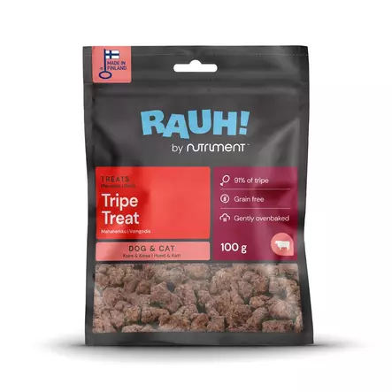 RAUH! Tripe Treat / Mahaherkku 100 g - Koulutusherkut - 1658 - 1