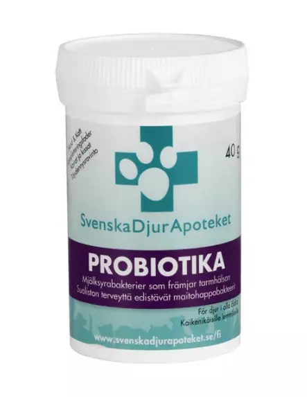 Svenska DjurApoteket Probiotika 40 g - Vitamiinilisät koiralle - 5668 - 1