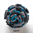 Pompon aktivointipallo hapsuilla navy M - Koiran aktivointilelut - 1718 - 1
