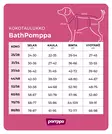 BathPomppa koiran kylpytakki tummansininen 25-28 cm - Koiran takit - 2588 - 6