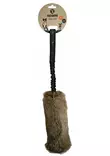 Ozami Play-N-Tug kaninkarvapatukka joustokahvalla ruskea 58 cm - Karvalelut - 6508 - 1